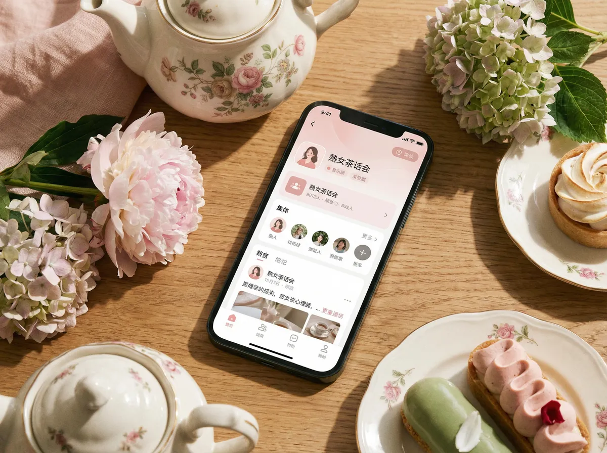 小青茗 手机应用界面展示